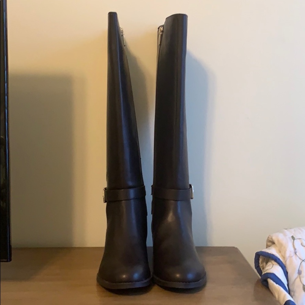 Brand new Nine West knee high riding boots